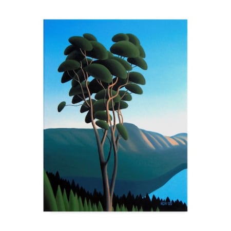 Ron Parker 'Hillside Arbutus' Canvas Art,35x47